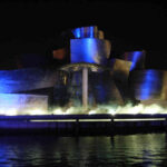 iluminacion y efectos en Guggenheim